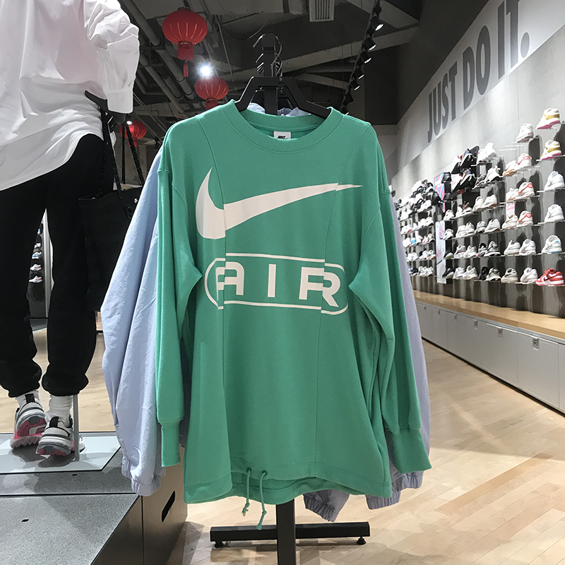 大logo运动休闲宽松卫衣套头衫