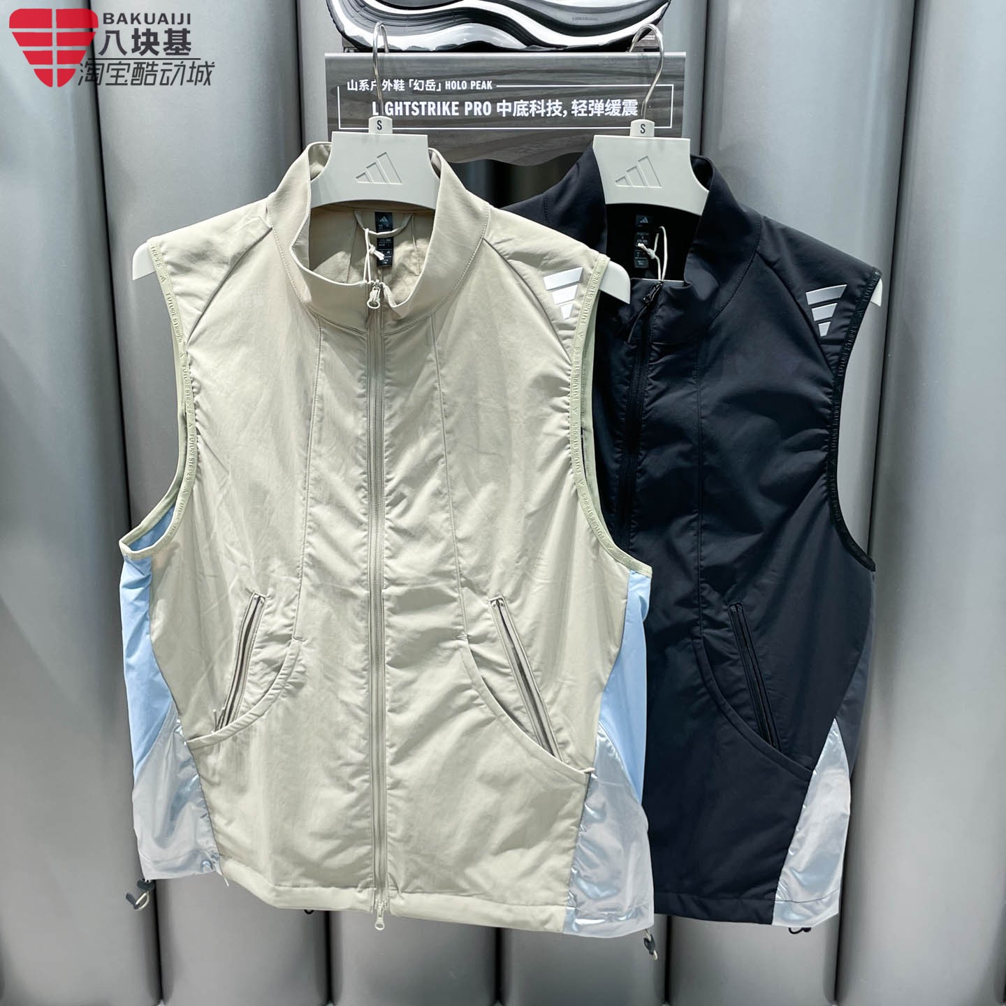 adidas阿迪达斯男款2026夏季休闲时尚防晒潮流运动背心马甲KR5030