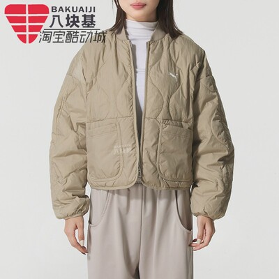 彪马羽绒服女款2025冬季款防风防寒轻薄棒球领休闲外套 635502-55