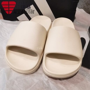 柔软防滑鲨鱼一字拖户外运动拖鞋 款 JP9578 2025夏季 阿迪达斯男女鞋