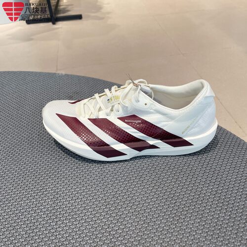 阿迪达斯女鞋2026冬季ADIZERO ADIOS 9缓震薄底竞速跑步鞋 KH5642