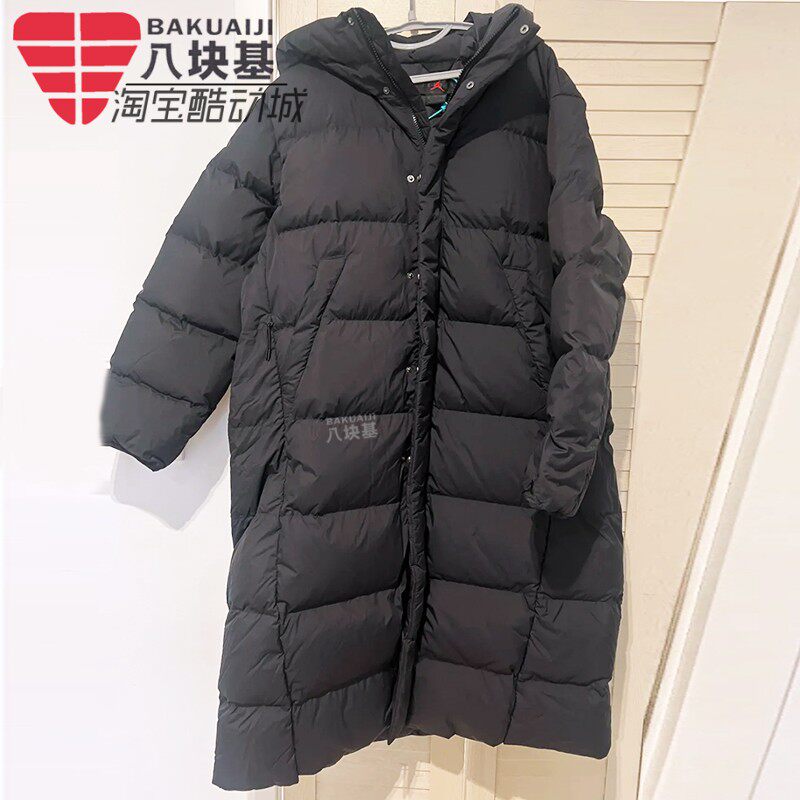 中长款御寒保暖连帽羽绒服耐克