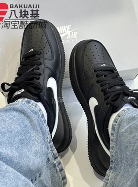 Nike耐克男鞋2025春季AF1空军一号黑武士运动休闲板鞋 FZ0627-010