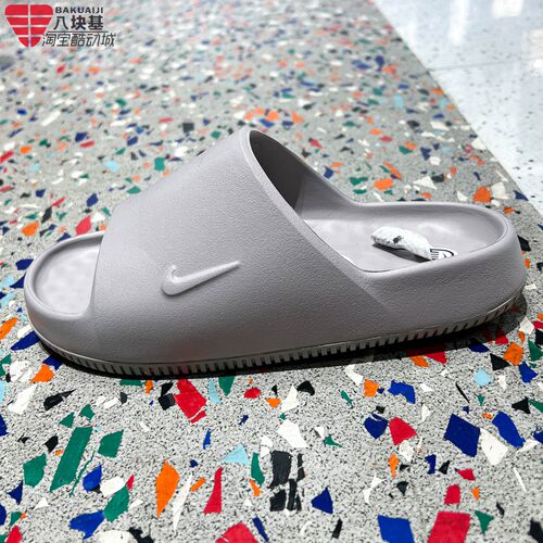 Nike耐克女鞋2026秋款Calm 2.0轻便休闲沙滩鞋一字拖鞋IB7561-201