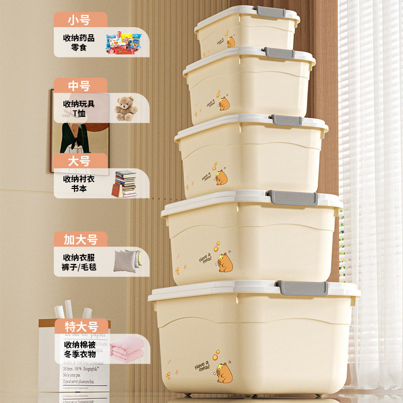 家用塑料加厚整理箱收纳箱特大号手提学生宿舍大容量玩具储物箱,收纳整理,吸尘器收纳架/盒/袋,淘宝优惠券,粉丝福利购,淘宝优惠卷