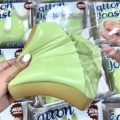 Honeydew Melon Toast: Soft, Sticky, and Bursting with Honeydew Flavor! Features a Delicate, Porous Texture