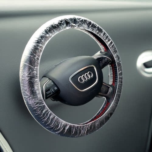 汽车维修保养一次性方向盘套座椅保护把套座位防污防灰尘塑料把套