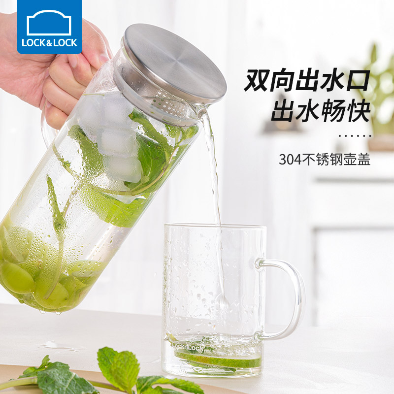 果茶可乐冷饮玻璃凉白开水壶水瓶