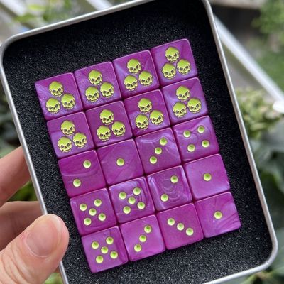 战锤40k新款骰子死亡守卫