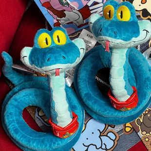 疯狂动物城2周边电影动物城2盖瑞一条蛇毛绒玩偶仿真动物公仔定制