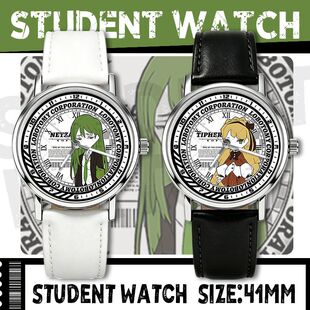 脑叶公司艾因亚当安吉拉脑叶公司手表石英表腕表二次元指针式手表