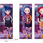 发声玩偶K POP猎魔女团12寸搪胶娃娃公仔手办声光主题曲鲁米关节