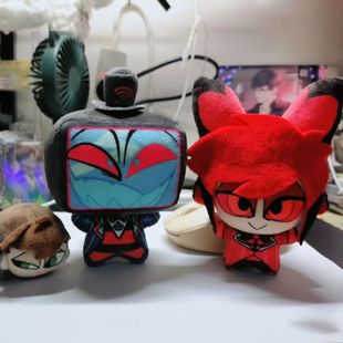 地狱客栈沃克斯棉花娃娃可爱10cm努努印花体地狱客栈阿拉斯托玩偶