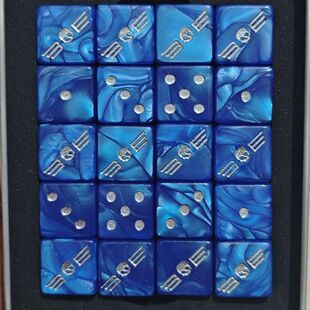 桌游骰子 战锤40K 克里格星界军 亚克力珍珠纹 aos送铁盒 dice
