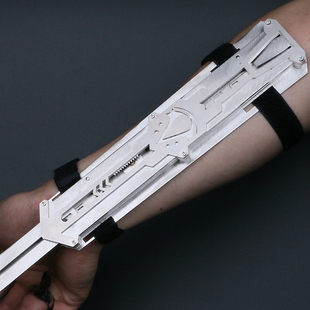 刺客信条袖剑全金属刺客信条游戏道具二段直跳袖剑三段袖剑diy模