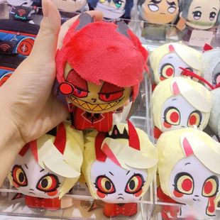 地狱客栈地狱客栈阿拉斯托棉花娃娃可爱沃克斯毛绒玩偶努努公仔