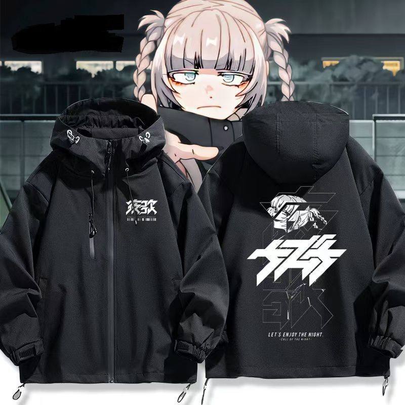 彻夜之歌周边彻夜之歌动漫周边七草荠同款夹克外套男女冲锋衣日系,模玩/动漫/周边/娃圈三坑/桌游,动漫挂件/文具,淘宝优惠券,粉丝福利购,淘宝优惠卷