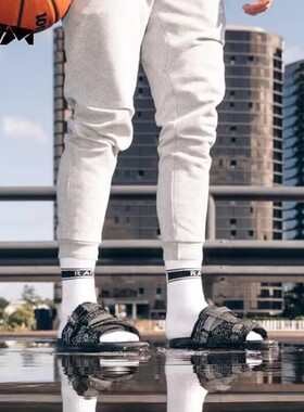 陈冠希拖鞋男女潮牌vxsvxm visvim情侣时尚凉鞋休闲沙滩鞋一字拖