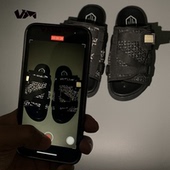 VXSVXM 男休闲外穿潮牌情侣沙滩凉拖鞋 VISVIM同款 陈冠希一字拖鞋