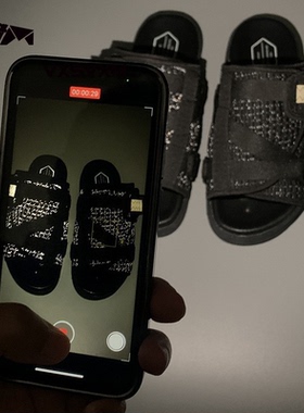 VXSVXM VISVIM同款陈冠希一字拖鞋男休闲外穿潮牌情侣沙滩凉拖鞋