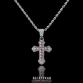 4.4cm Height Pink (with 60cm Twist Chain)