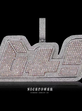 NICEPOWER定制欣赏 Custom [刘嘉一] 莫桑钻字母