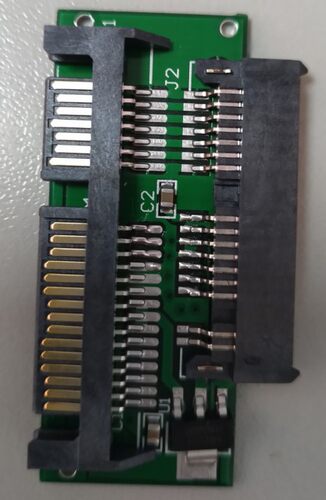 1.8 micro sata to 2.5 sata adapter card 1823M 1.8SATA转2.5串