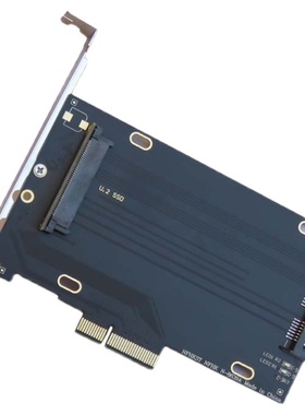 PCIe 4.0 3.0 x4转U.2 SFF-8639 PM1733 PM9A3 SSD电脑转接卡