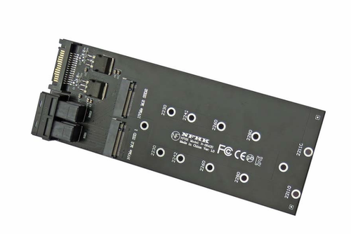 NFHK转接卡adapter2口SFF-8643