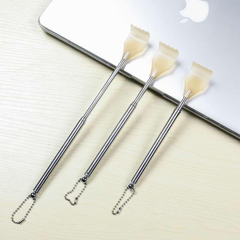 【2把】不锈钢便携可伸缩痒痒挠家用四节不求人挠痒抓背耙子抓痒