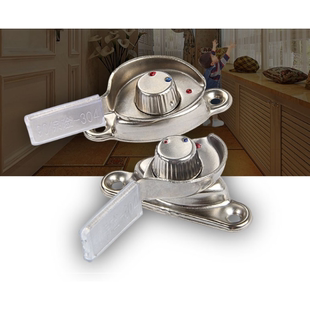 窗扣窗锁塑钢窗锁扣平移铝合金门窗月牙锁移门窗户防盗推拉门配件