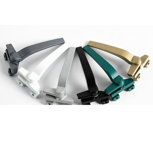 铝合金平开窗窗户把手手柄推拉窗执手配件断桥铝门窗单点锁扣50型