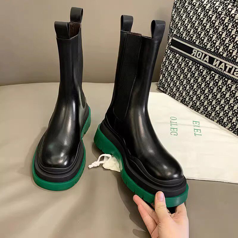 BOOTS CHELSEA MENS BOOTS XINJIANG TIBET SICHUAN WEST GRASSLAND TRAVEL MARTIN FASHION BOOTS PLUS SIZE MEDIUM BOOTS