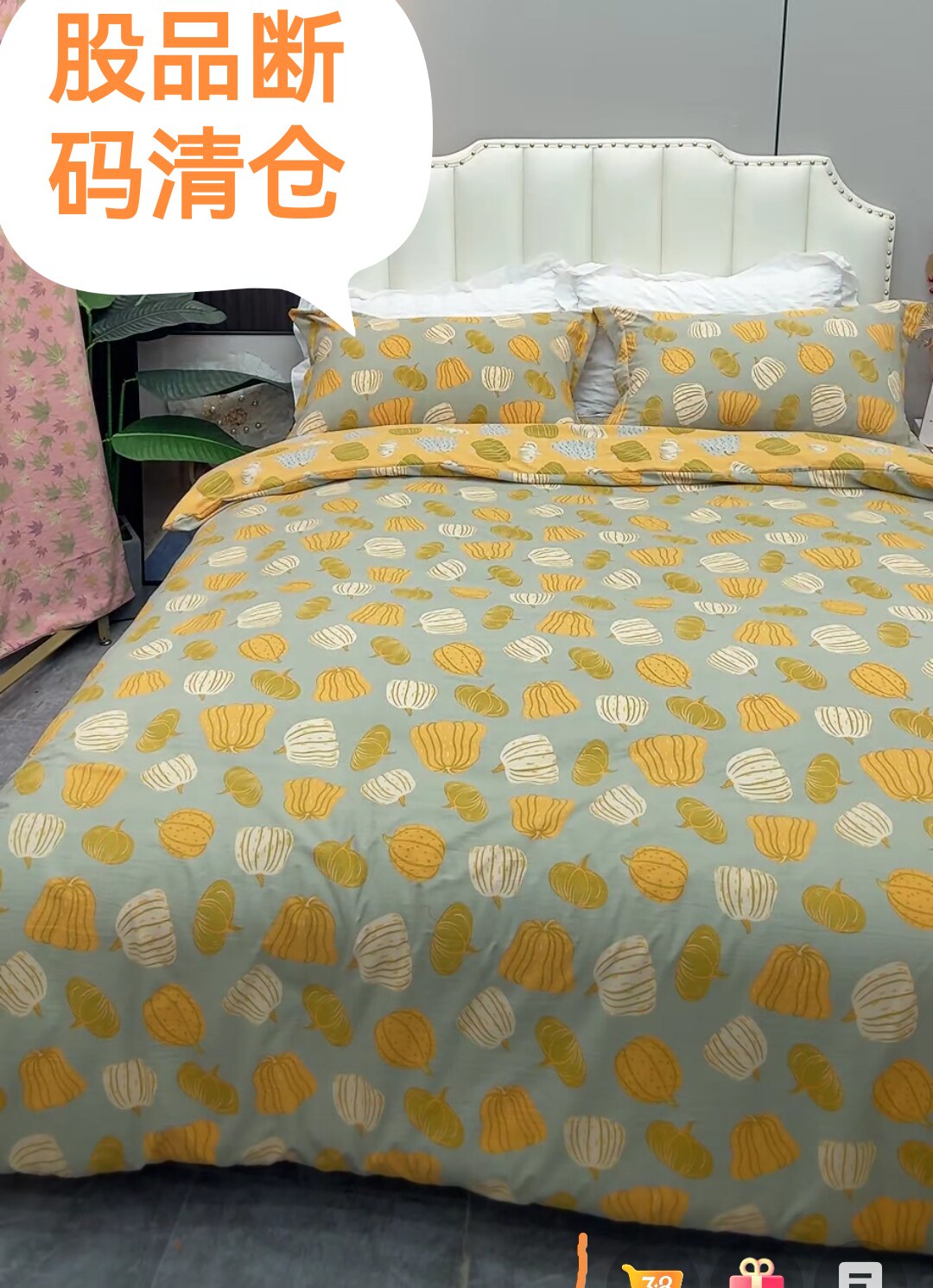 双层加厚双层纱母婴双人被套色织床单四件套三件套柔软