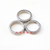 适用UZ125T E天玉UM125T红宝摩托车消声器密封垫排气管垫片