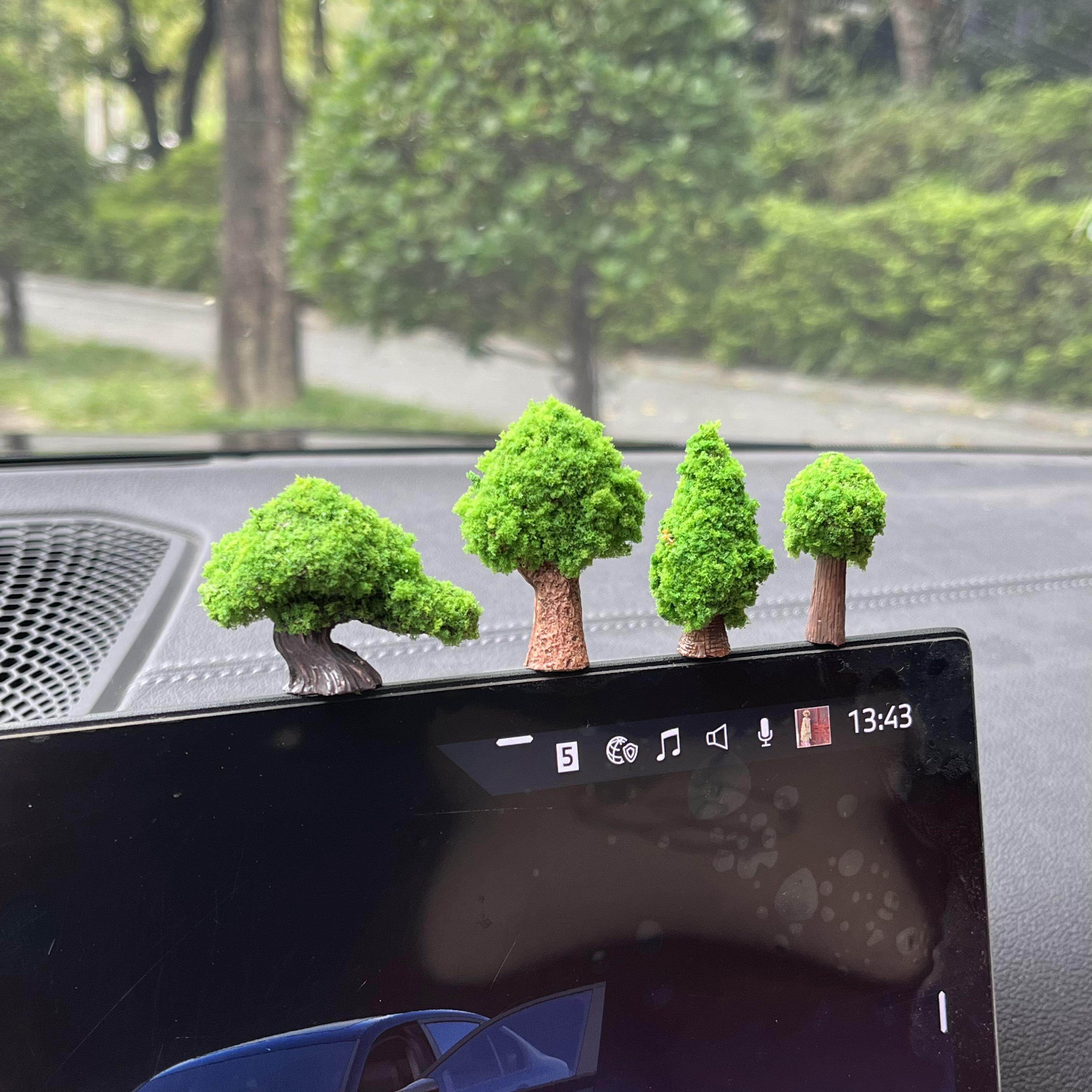 许愿树汽车中控屏摆件图片