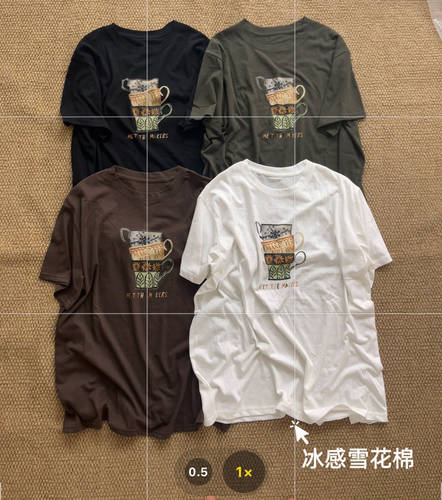 CC+夏季韩系休闲趣味卡通印花宽松大版短袖T恤女上衣潮