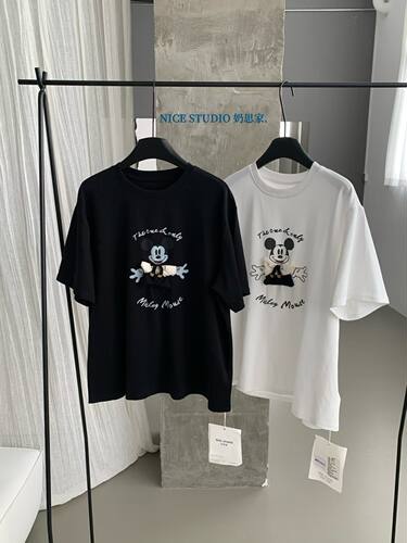 Nice studio奶思家秋季短袖T恤女学生韩版时尚宽松ins上衣打底衫