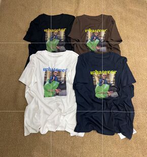 CC+夏上新韩系卡通印花宽松大版型休闲短袖T恤女上衣潮