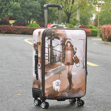 可充电行李箱男28寸大容量26寸男青年24寸皮箱女个性 学生拉杆箱包