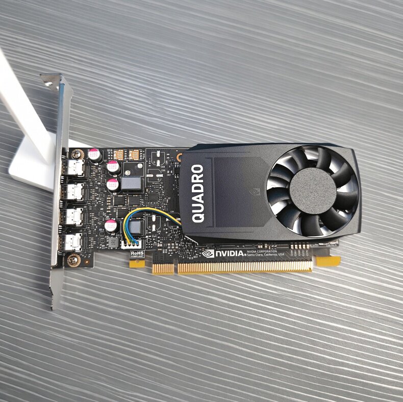 原装Quadro P1000 4G图形卡UG建模渲染VR设计视频编辑小机箱制图