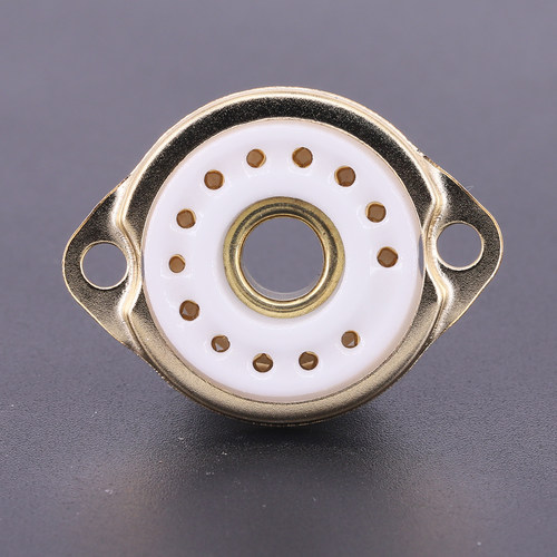 B5092电子管 陶瓷13脚管座 QS30-1 SZ-8 YS30-3辉光管荧光管