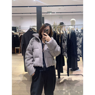羽绒服女立领绵羊毛外套女 25冬新品 AS达哥 江南真稀缺货高级货