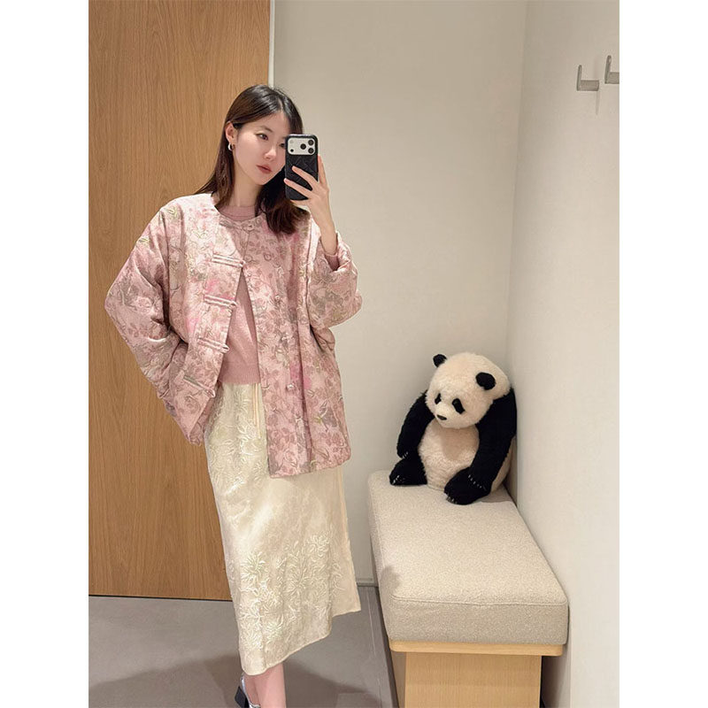 A达哥~原C料~青绿系列26春新款天丝麻提花混纺进口立体绣棉服外套,女装/女士精品,上衣,淘宝优惠券,粉丝福利购,淘宝优惠卷