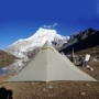 Lều leo ​​núi ngoài trời hình kim tự tháp siêu nhẹ lều đơn sao gió 2 - Lều / mái hiên / phụ kiện lều lều cắm trại 2 người