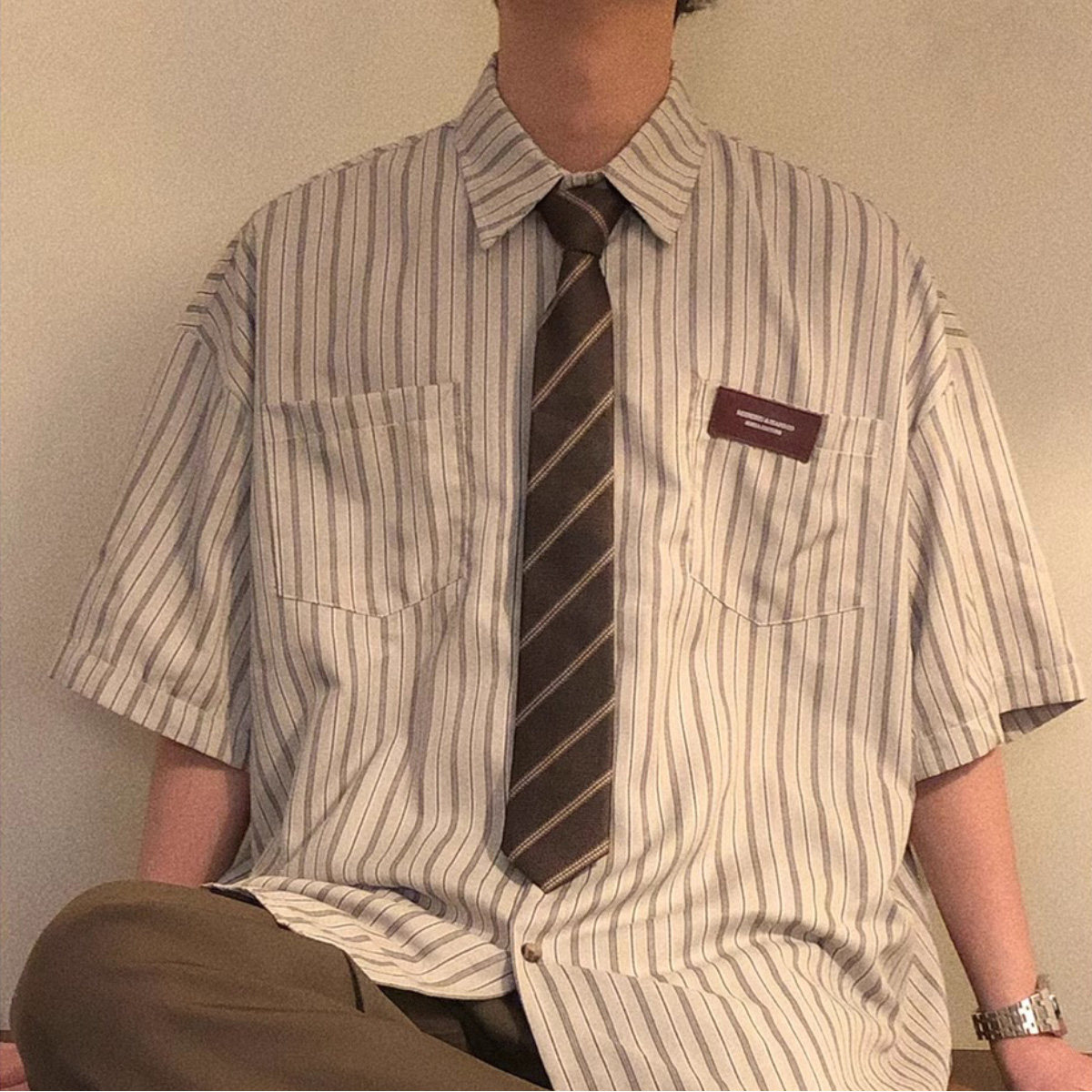 棕色复古港风学生党配饰手打领带男中古风日系学院风宽松衬衫装饰,服饰配件/皮带/帽子/围巾,领带,淘宝优惠券,粉丝福利购,淘宝优惠卷