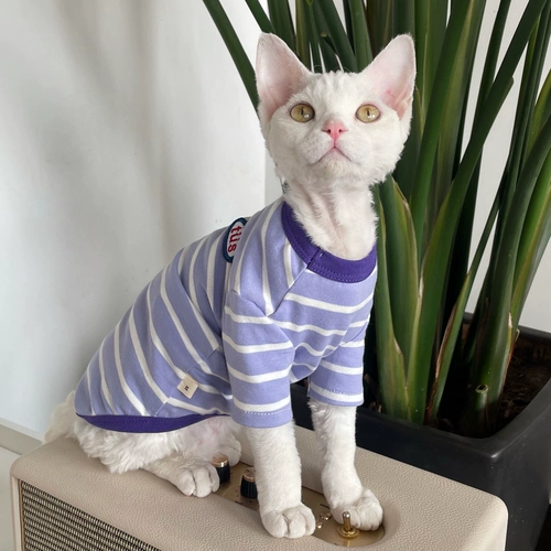 Tutu Dewen Cat Одежда кота, одежда для кошачьей кошки, универсальная футболка с чистой хлопчатобу