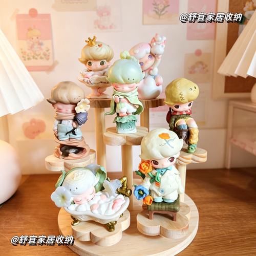 DIMOO限定时光系列手办盲盒收纳展示架泡泡玛特时间沙漏diy置物架