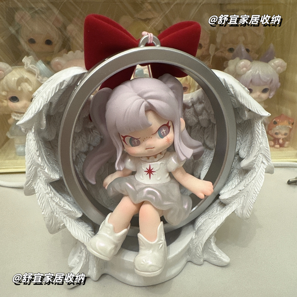 Dora大表姐奇妙之夜盲盒公仔收纳展示底座风铃思绪造景翅膀底座