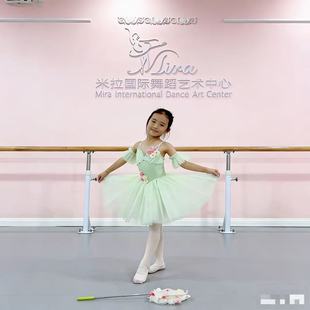 水泽仙子芭蕾舞裙儿童比赛服专业天蓝色长裙蓬蓬裙成人芭蕾演出服